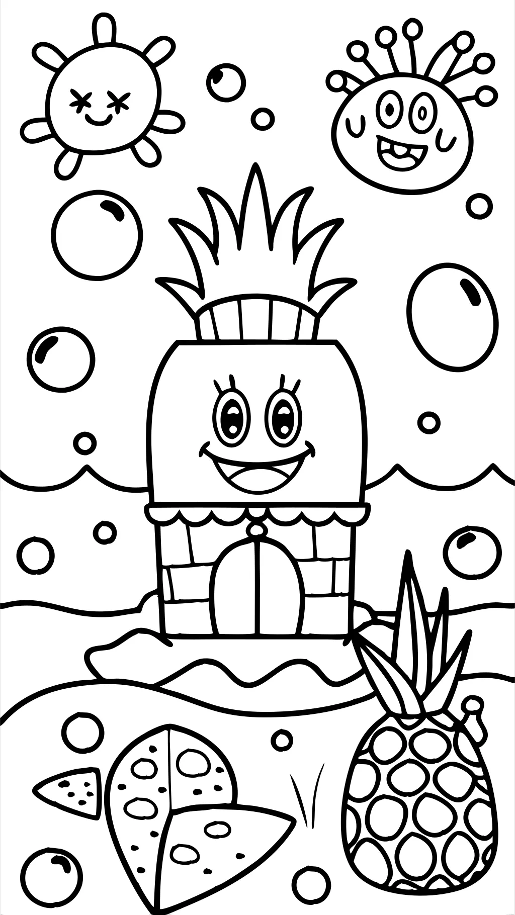 coloriages SpongeBob Squarepants